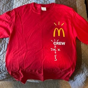 TRAVIS SCOTT McDonalds limited edition shirt S